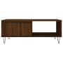 Couchtisch aus braunem Eichenholzwerkstoff, 90 x 60 x 35 cm von vidaXL, Couchtisch - Ref: Foro24-827067, Preis: 61,96 €, Raba...