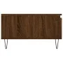 Mesa de centro madera de ingeniería roble marrón 90x60x35 cm de vidaXL, Mesas de centro - Ref: Foro24-827067, Precio: 61,20 €...