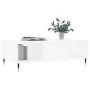 Weißer Couchtisch aus Holzwerkstoff, 104 x 60 x 35 cm von vidaXL, Couchtisch - Ref: Foro24-827076, Preis: 66,82 €, Rabatt: %