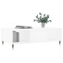 White engineered wood coffee table 104x60x35 cm by vidaXL, Coffee table - Ref: Foro24-827076, Price: 67,64 €, Discount: %