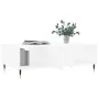 Weißer Couchtisch aus Holzwerkstoff, 104 x 60 x 35 cm von vidaXL, Couchtisch - Ref: Foro24-827076, Preis: 66,82 €, Rabatt: %