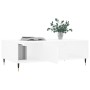 White engineered wood coffee table 104x60x35 cm by vidaXL, Coffee table - Ref: Foro24-827076, Price: 67,64 €, Discount: %