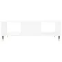 Weißer Couchtisch aus Holzwerkstoff, 104 x 60 x 35 cm von vidaXL, Couchtisch - Ref: Foro24-827076, Preis: 66,82 €, Rabatt: %