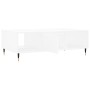 White engineered wood coffee table 104x60x35 cm by vidaXL, Coffee table - Ref: Foro24-827076, Price: 67,64 €, Discount: %