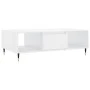 Glossy white engineered wood coffee table 104x60x35 cm by vidaXL, Coffee table - Ref: Foro24-827078, Price: 87,39 €, Discount: %