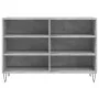 Concrete gray plywood sideboard 103.5x35x70 cm by vidaXL, Sideboards - Ref: Foro24-827112, Price: 68,96 €, Discount: %