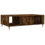 Smoked oak engineered wood coffee table 104x60x35 cm by vidaXL, Coffee table - Ref: Foro24-827081, Price: 66,16 €, Discount: %