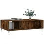 Smoked oak engineered wood coffee table 104x60x35 cm by vidaXL, Coffee table - Ref: Foro24-827081, Price: 66,16 €, Discount: %