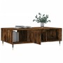 Mesa de centro madera de ingeniería roble ahumado 104x60x35 cm de vidaXL, Mesas de centro - Ref: Foro24-827081, Precio: 66,99...