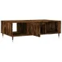 Smoked oak engineered wood coffee table 104x60x35 cm by vidaXL, Coffee table - Ref: Foro24-827081, Price: 66,16 €, Discount: %