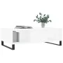 Weißer Couchtisch aus Holzwerkstoff, 104 x 60 x 35 cm von vidaXL, Couchtisch - Ref: Foro24-827092, Preis: 92,46 €, Rabatt: %