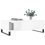 Weißer Couchtisch aus Holzwerkstoff, 104 x 60 x 35 cm von vidaXL, Couchtisch - Ref: Foro24-827092, Preis: 93,93 €, Rabatt: %