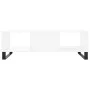 Weißer Couchtisch aus Holzwerkstoff, 104 x 60 x 35 cm von vidaXL, Couchtisch - Ref: Foro24-827092, Preis: 92,46 €, Rabatt: %