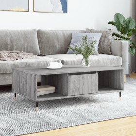 Sonoma-Couchtisch aus grauem Holzwerkstoff, 104 x 60 x 35 cm von vidaXL, Couchtisch - Ref: Foro24-827082, Preis: 84,11 €, Rab...