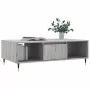 Sonoma-Couchtisch aus grauem Holzwerkstoff, 104 x 60 x 35 cm von vidaXL, Couchtisch - Ref: Foro24-827082, Preis: 82,81 €, Rab...