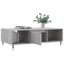 Sonoma gray engineered wood coffee table 104x60x35 cm by vidaXL, Coffee table - Ref: Foro24-827082, Price: 84,01 €, Discount: %