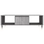 Sonoma gray engineered wood coffee table 104x60x35 cm by vidaXL, Coffee table - Ref: Foro24-827082, Price: 84,01 €, Discount: %
