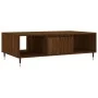 Couchtisch aus braunem Eichenholzwerkstoff, 104 x 60 x 35 cm von vidaXL, Couchtisch - Ref: Foro24-827083, Preis: 82,81 €, Rab...