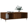 Couchtisch aus braunem Eichenholzwerkstoff, 104 x 60 x 35 cm von vidaXL, Couchtisch - Ref: Foro24-827083, Preis: 84,11 €, Rab...
