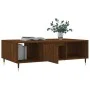 Couchtisch aus braunem Eichenholzwerkstoff, 104 x 60 x 35 cm von vidaXL, Couchtisch - Ref: Foro24-827083, Preis: 82,81 €, Rab...