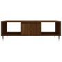 Couchtisch aus braunem Eichenholzwerkstoff, 104 x 60 x 35 cm von vidaXL, Couchtisch - Ref: Foro24-827083, Preis: 84,11 €, Rab...