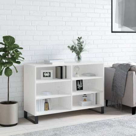 Sideboard aus weißem Holzwerkstoff 103,5x35x70 cm von vidaXL, Sideboards - Ref: Foro24-827116, Preis: 79,33 €, Rabatt: %