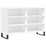 Aparador de madera de ingeniería blanco 103,5x35x70 cm de vidaXL, Aparadores - Ref: Foro24-827116, Precio: 79,23 €