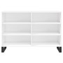 Aparador de madera de ingeniería blanco 103,5x35x70 cm de vidaXL, Aparadores - Ref: Foro24-827116, Precio: 79,23 €