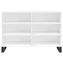 White engineered wood sideboard 103.5x35x70 cm by vidaXL, Sideboards - Ref: Foro24-827116, Price: 78,36 €, Discount: %