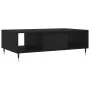 Black engineered wood coffee table 104x60x35 cm by vidaXL, Coffee table - Ref: Foro24-827077, Price: 67,75 €, Discount: %