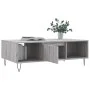 Sonoma gray engineered wood coffee table 104x60x35 cm by vidaXL, Coffee table - Ref: Foro24-827090, Price: 81,51 €, Discount: %