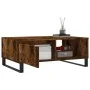 Smoked oak engineered wood coffee table 90x60x35 cm by vidaXL, Coffee table - Ref: Foro24-827073, Price: 70,70 €, Discount: %