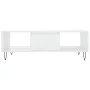 Glossy white engineered wood coffee table 104x60x35 cm by vidaXL, Coffee table - Ref: Foro24-827086, Price: 70,57 €, Discount: %