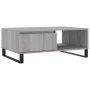 Sonoma gray engineered wood coffee table 90x60x35 cm by vidaXL, Coffee table - Ref: Foro24-827074, Price: 75,49 €, Discount: %