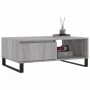 Sonoma gray engineered wood coffee table 90x60x35 cm by vidaXL, Coffee table - Ref: Foro24-827074, Price: 75,49 €, Discount: %