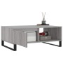 Mesa de centro madera de ingeniería gris Sonoma 90x60x35 cm de vidaXL, Mesas de centro - Ref: Foro24-827074, Precio: 76,42 €,...