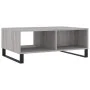 Mesa de centro madera de ingeniería gris Sonoma 90x60x35 cm de vidaXL, Mesas de centro - Ref: Foro24-827074, Precio: 75,49 €,...