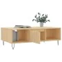 Center table made of Sonoma oak engineered wood 104x60x35 cm by vidaXL, Coffee table - Ref: Foro24-827087, Price: 64,28 €, Di...
