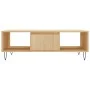 Center table made of Sonoma oak engineered wood 104x60x35 cm by vidaXL, Coffee table - Ref: Foro24-827087, Price: 64,28 €, Di...