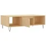 Center table made of Sonoma oak engineered wood 104x60x35 cm by vidaXL, Coffee table - Ref: Foro24-827087, Price: 64,28 €, Di...