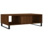 Couchtisch aus braunem Eichenholzwerkstoff, 104 x 60 x 35 cm von vidaXL, Couchtisch - Ref: Foro24-827099, Preis: 94,85 €, Rab...