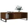 Brown oak engineered wood coffee table 104x60x35 cm by vidaXL, Coffee table - Ref: Foro24-827099, Price: 93,36 €, Discount: %