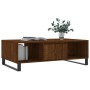 Couchtisch aus braunem Eichenholzwerkstoff, 104 x 60 x 35 cm von vidaXL, Couchtisch - Ref: Foro24-827099, Preis: 94,85 €, Rab...