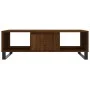 Brown oak engineered wood coffee table 104x60x35 cm by vidaXL, Coffee table - Ref: Foro24-827099, Price: 93,36 €, Discount: %