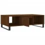 Brown oak engineered wood coffee table 104x60x35 cm by vidaXL, Coffee table - Ref: Foro24-827099, Price: 93,36 €, Discount: %