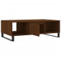 Couchtisch aus braunem Eichenholzwerkstoff, 104 x 60 x 35 cm von vidaXL, Couchtisch - Ref: Foro24-827099, Preis: 94,85 €, Rab...