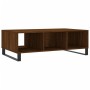Couchtisch aus braunem Eichenholzwerkstoff, 104 x 60 x 35 cm von vidaXL, Couchtisch - Ref: Foro24-827099, Preis: 94,85 €, Rab...