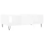 Mesa de centro madera de ingeniería blanco 104x60x35 cm de vidaXL, Mesas de centro - Ref: Foro24-827084, Precio: 64,88 €, Des...