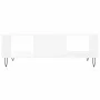 Mesa de centro madera de ingeniería blanco 104x60x35 cm de vidaXL, Mesas de centro - Ref: Foro24-827084, Precio: 64,88 €, Des...