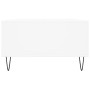 Weißer Couchtisch aus Holzwerkstoff, 104 x 60 x 35 cm von vidaXL, Couchtisch - Ref: Foro24-827084, Preis: 65,67 €, Rabatt: %